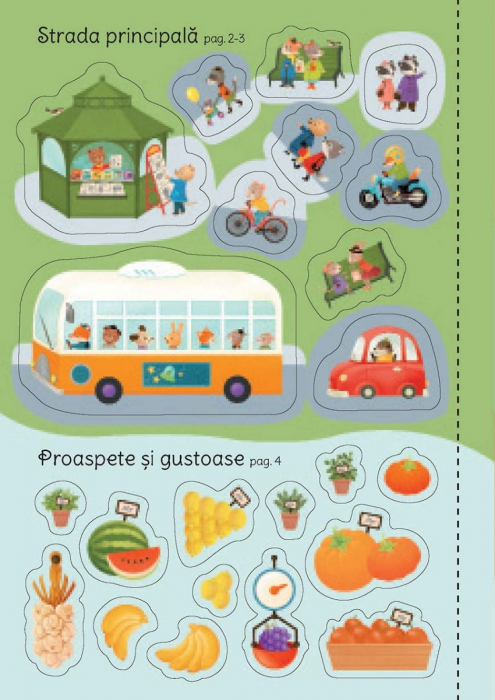 Primele mele stickere. La cumparaturi (Usborne) [6]