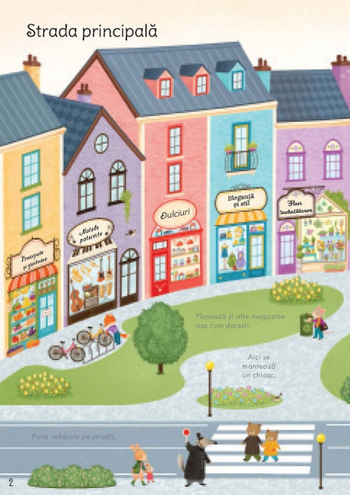 Primele mele stickere. La cumparaturi (Usborne) [3]