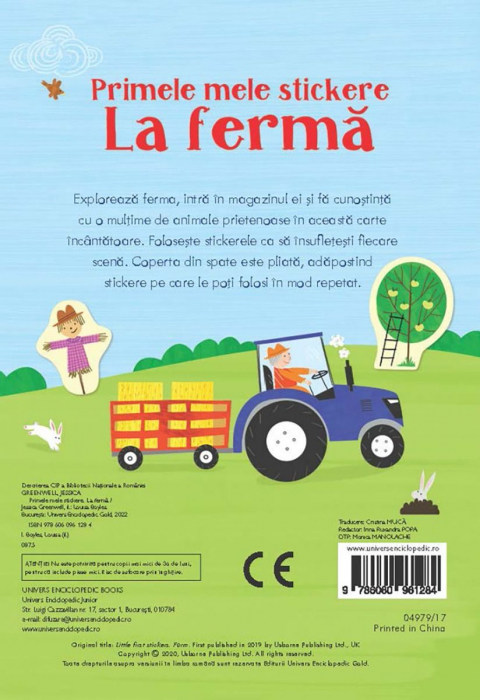 Primele mele stickere. La ferma (Usborne) [7]