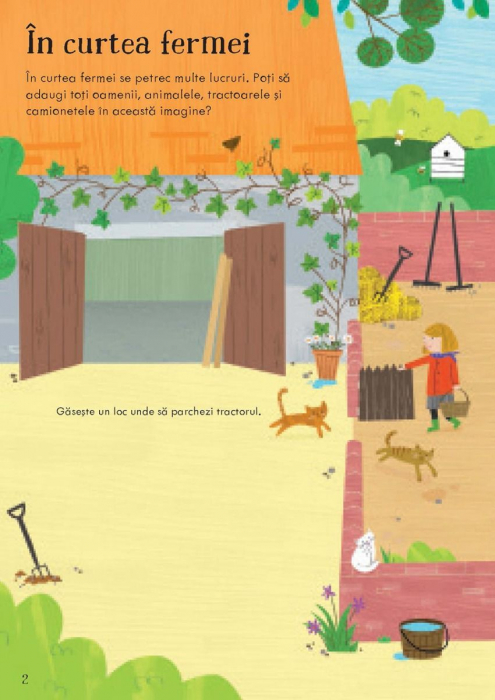 Primele mele stickere. La ferma (Usborne) [3]