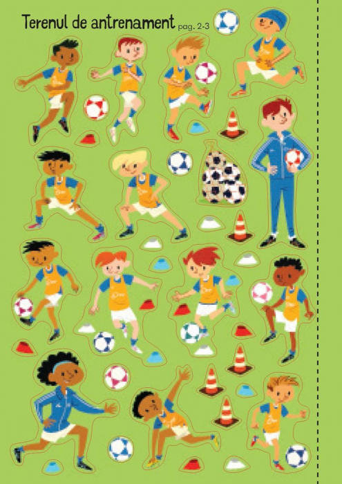Primele mele stickere: Meciul de fotbal (Usborne) [5]
