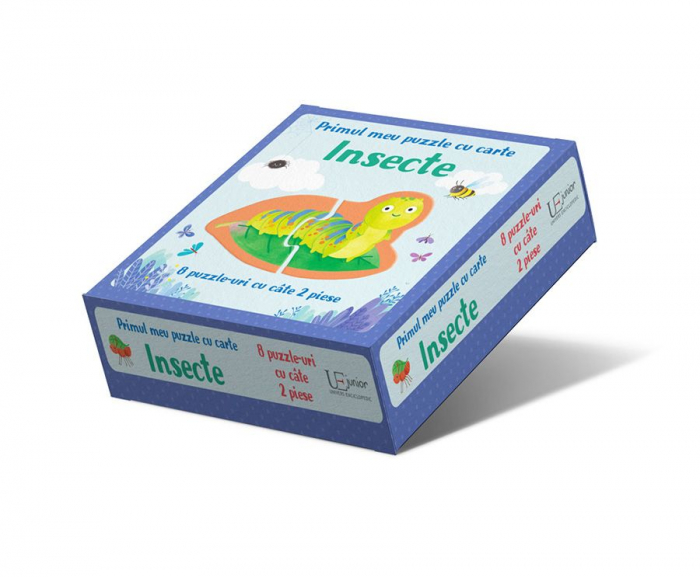 Primul meu puzzle cu carte. Insecte (Usborne) [8]