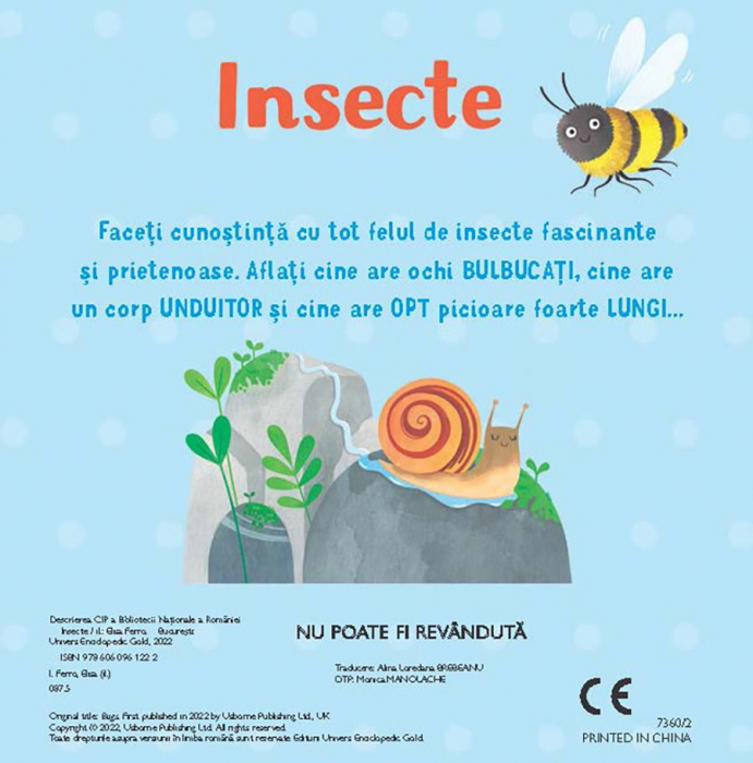 Primul meu puzzle cu carte. Insecte (Usborne) [7]