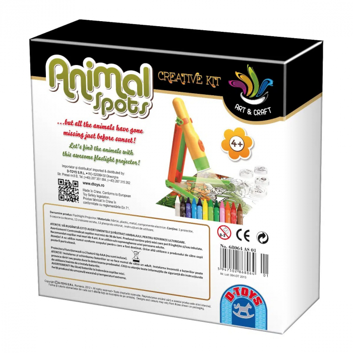 Proiector figurine animale – Set creativ Animal Spots [2]