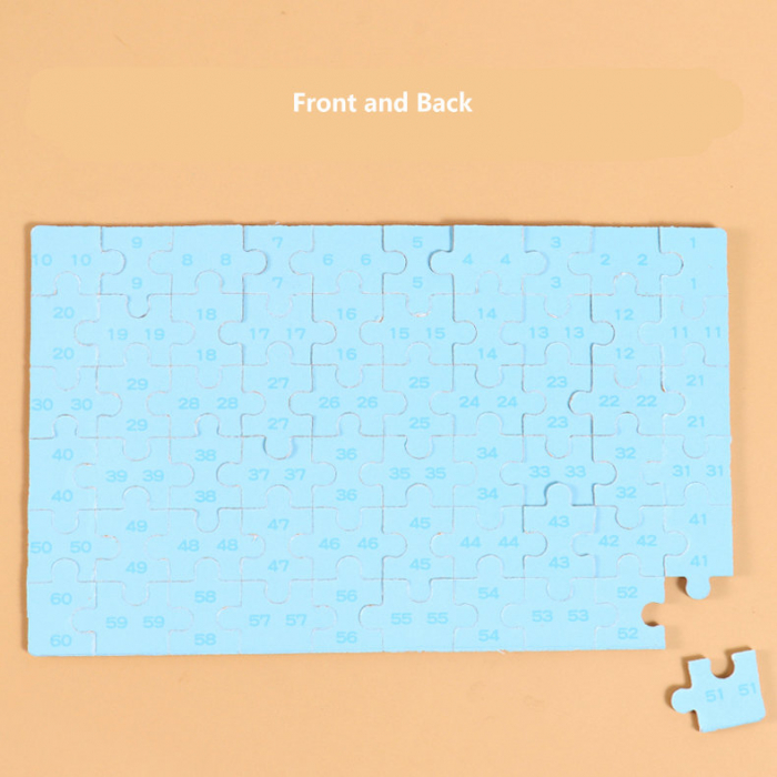 Puzzle 60 de piese in cutie metalica- ANIMALE VESELE IN JUNGLA [3]