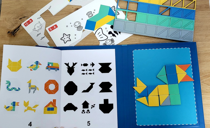 Puzzle magnetic cu forme tip carte Shape puzzle magnetic [2]