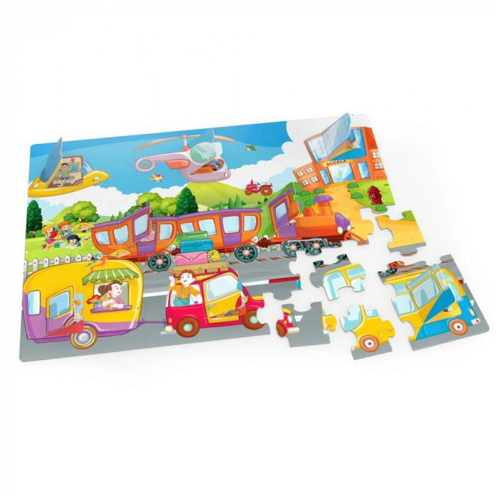 Puzzle Noriel - Vehicule cu Surprize, 36 piese [2]