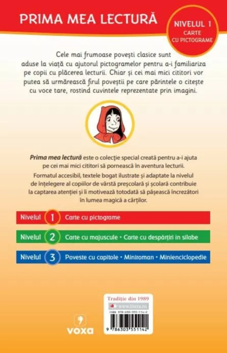 Scufita Rosie (Nivelul 1 Carte cu pictograme) [2]