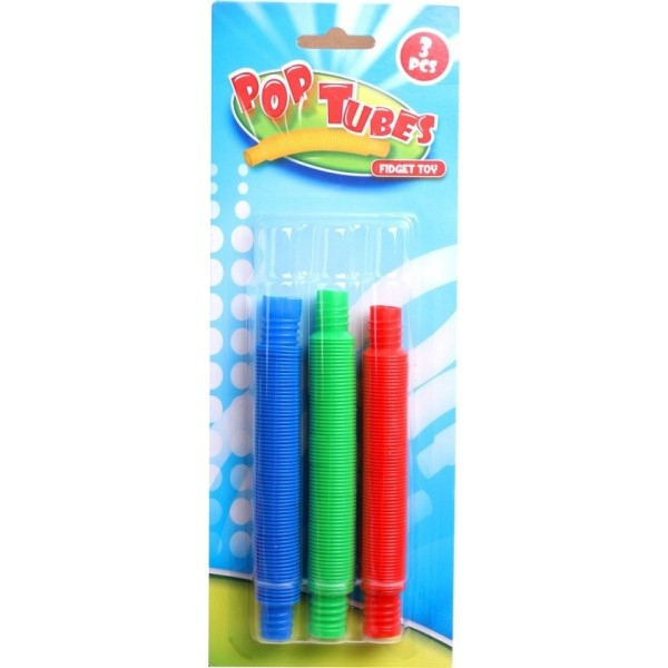 Set 3 jucarii senzoriale Fidget Pop Tubes [5]