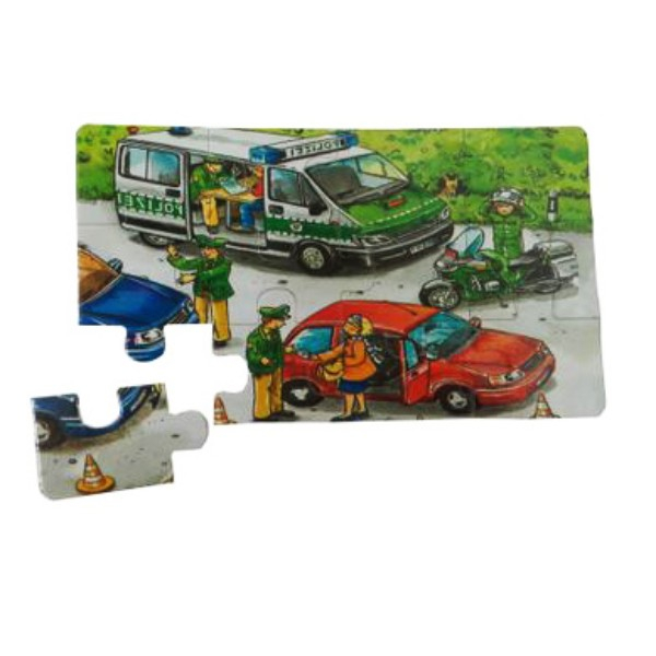 Set 4 puzzle din lemn Vehicule [3]