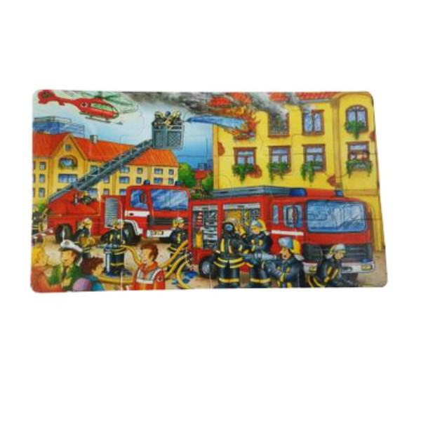 Set 4 puzzle din lemn Vehicule [5]