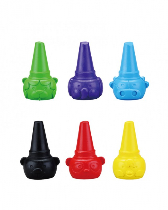 Set 6 creioane cerate stivuibile Stackable Wax Crayons Keyroad [2]