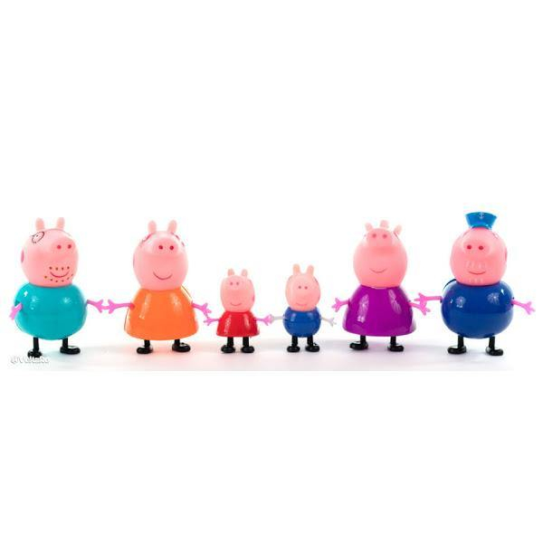 Set 6 figurine din plastic Peppa Pig [2]
