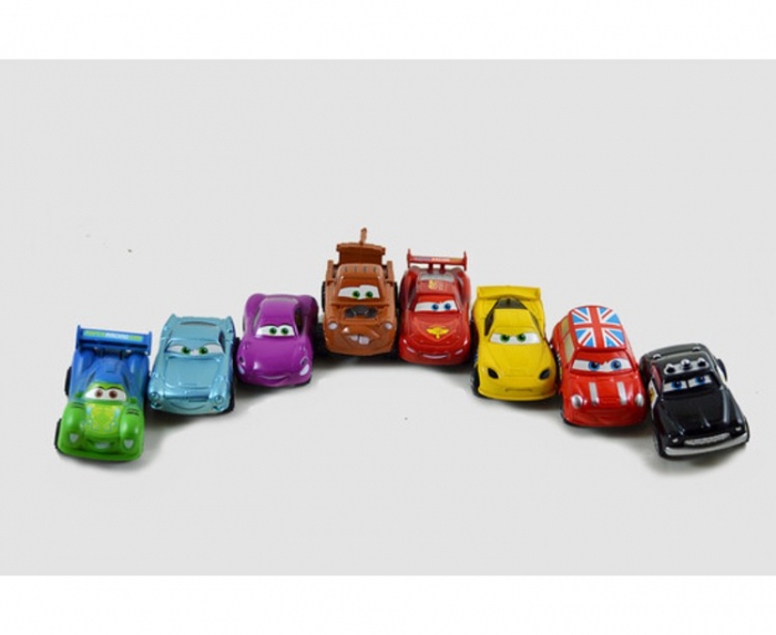 Set 8 maşinuţe din plastic High Speed Cars [2]