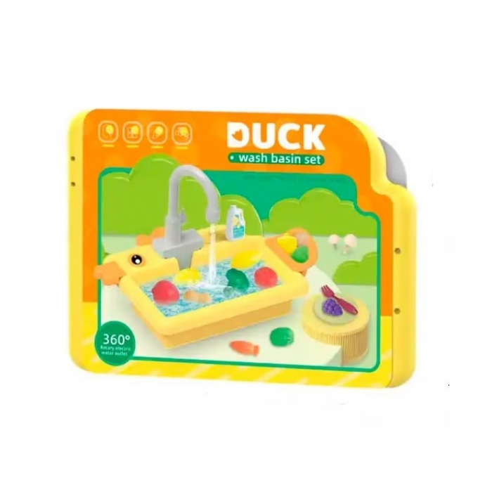 Set de joaca Chiuveta de bucatarie cu accesorii Ratusca [3]