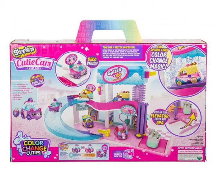 Set de joaca spalatoria auto Shopkins Cutie Cars Spa Wash [8]