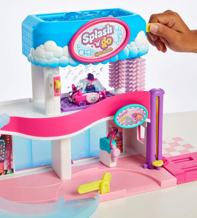 Set de joaca spalatoria auto Shopkins Cutie Cars Spa Wash [2]