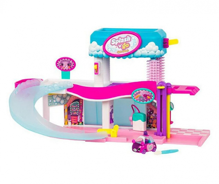 Set de joaca spalatoria auto Shopkins Cutie Cars Spa Wash [3]