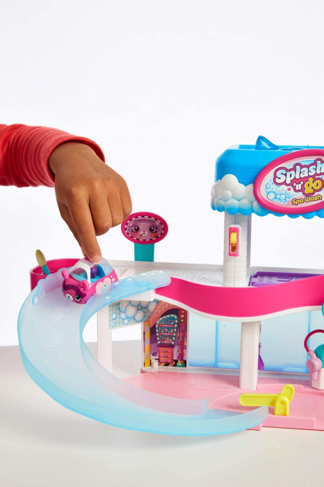 Set de joaca spalatoria auto Shopkins Cutie Cars Spa Wash [5]