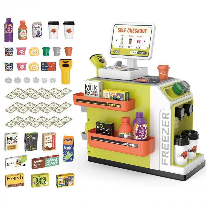 Set de joaca Supermarket interactiv cu sunete 46 de piese [1]