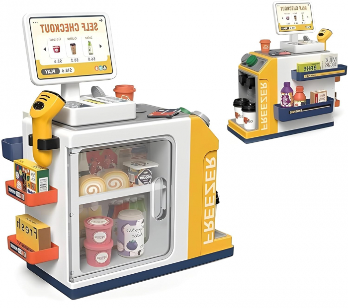 Set de joaca Supermarket interactiv cu sunete 46 de piese [6]