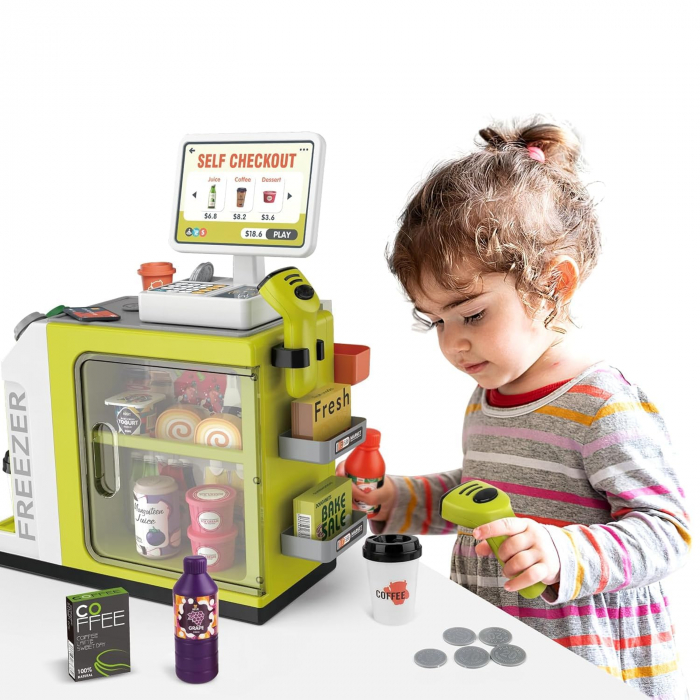 Set de joaca Supermarket interactiv cu sunete 46 de piese [2]