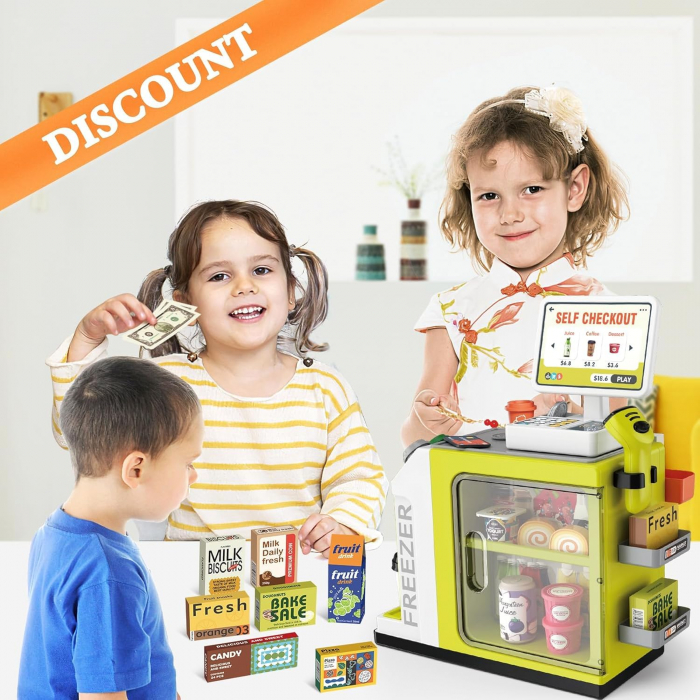 Set de joaca Supermarket interactiv cu sunete 46 de piese [3]