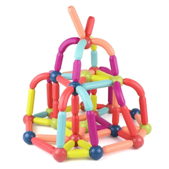 Set magnetic de construit MAGNETIC STICKS 82 de piese STEM [5]