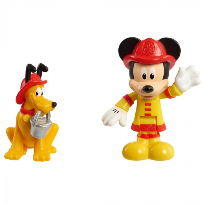 Set masina de pompieri si figurine, Disney Mickey Mouse [3]