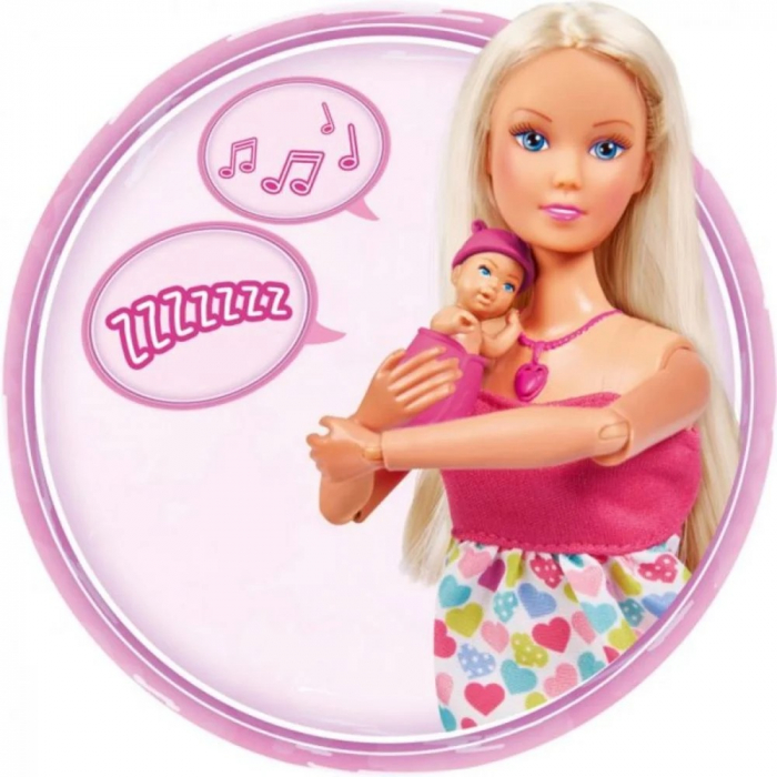Set papusa Steffi Love cu bebelus, 29 cm [4]