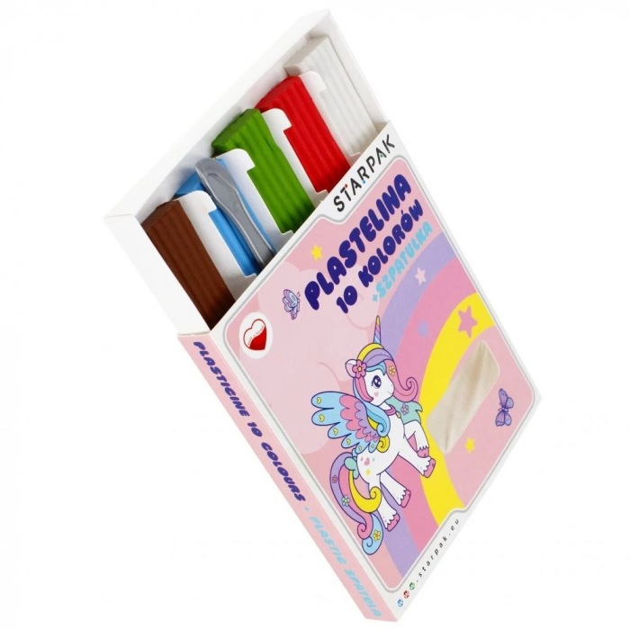 Set plastilina, Starpak, Unicorn, 10 buc [3]