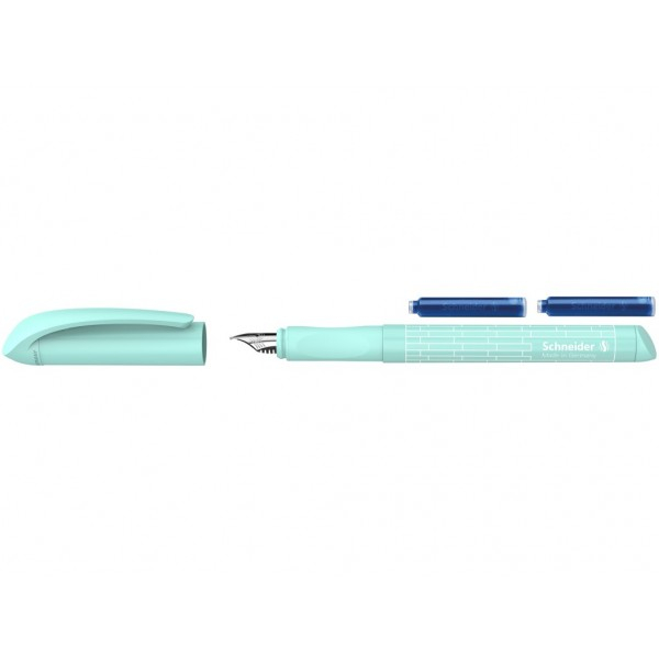Set stilou cu penita si 2 rezerve Schneider Fuller Easy bleu [2]