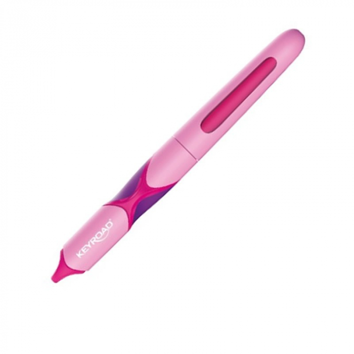 Stilou Roller Pen Exact Keyroad roz+mov [1]