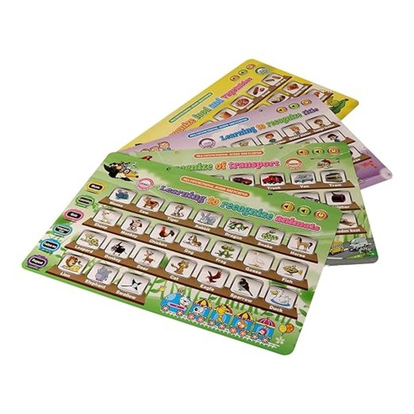 Tableta educativa cu fete interschimbabile 11 tematici in limba engleza [4]