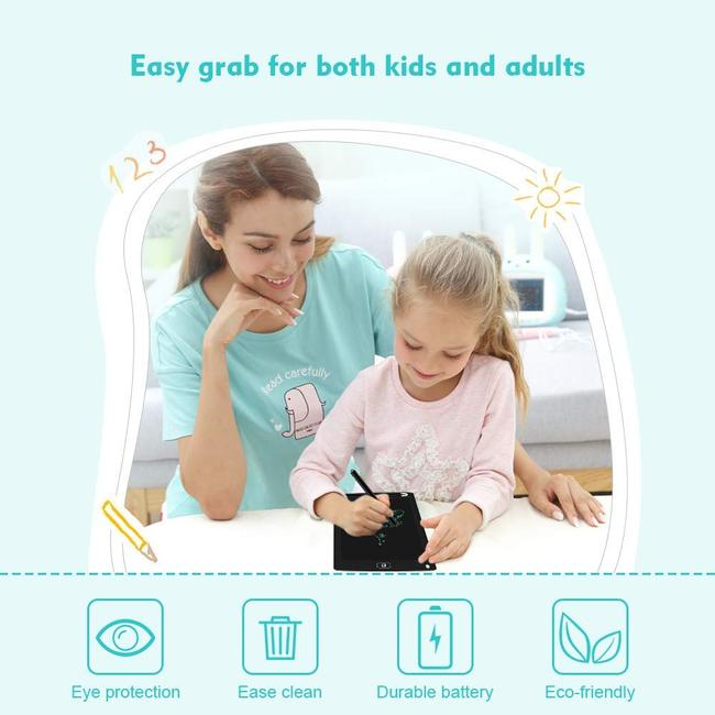 Tabletă LCD electronică 12 inch - Scrie și șterge diferite culori [2]