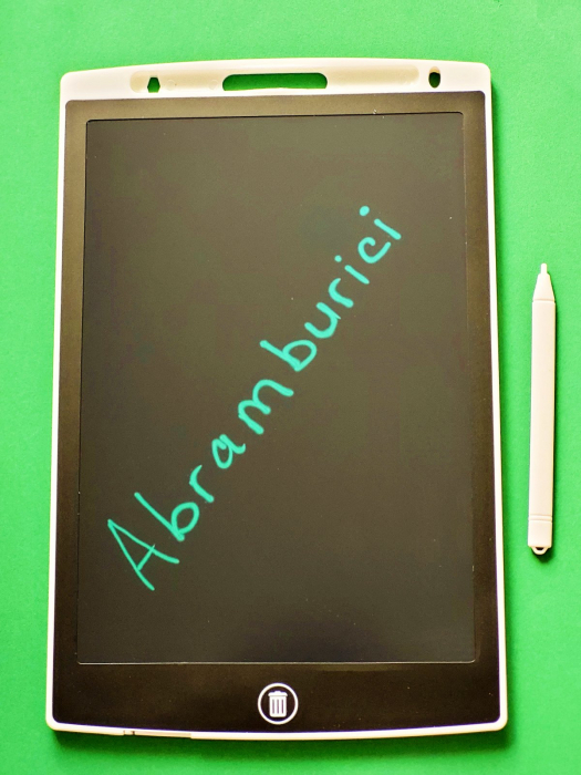 Tabletă LCD electronică 12 inch - Scrie și șterge diferite culori [6]