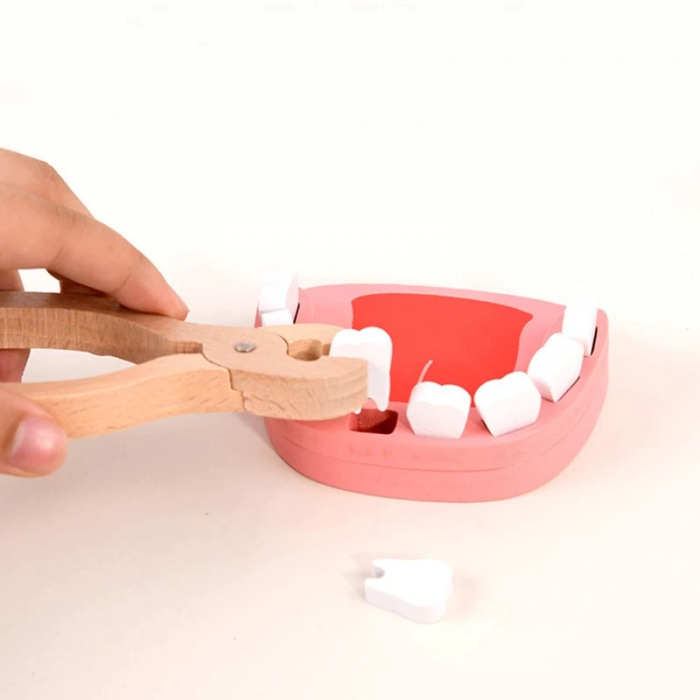 Trusă doctor dentist din lemn - Simulation interesting doctor [3]