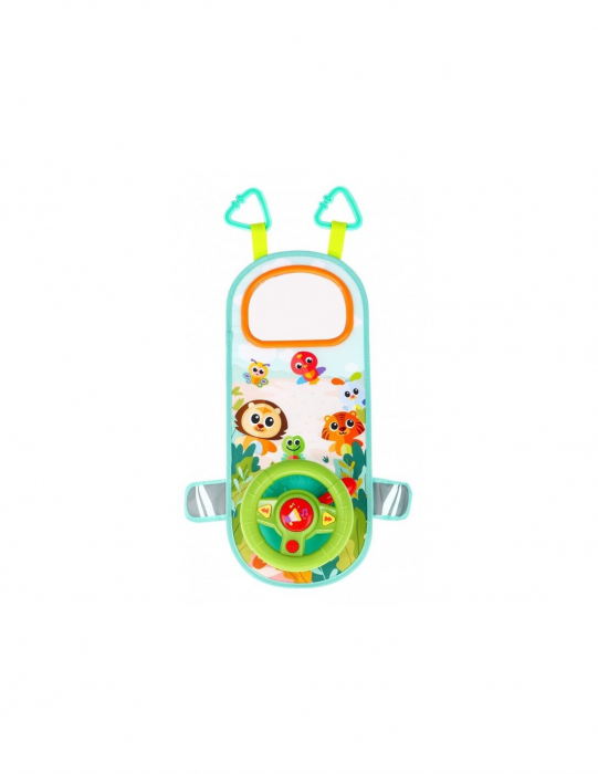 Volan auto cu sunete şi lumini pentru călătoriile cu maşina Hola Toys Car Steering Wheel [2]