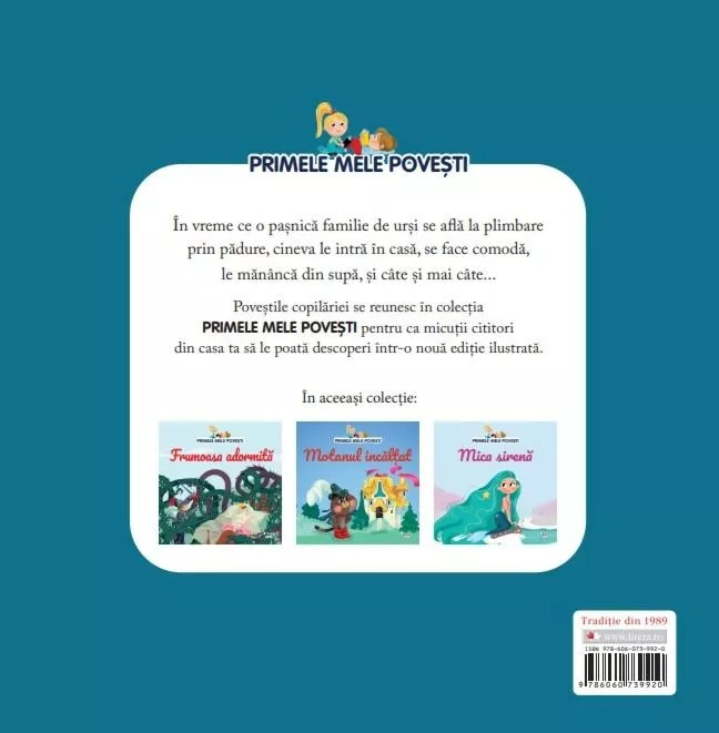 Volumul 7. Primele mele povesti. Bucle Aurii si cei trei ursuleti [2]