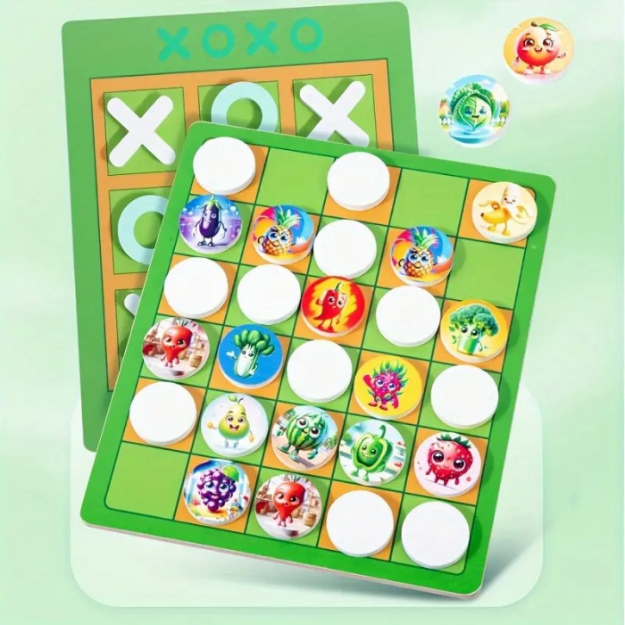 X si 0 si Joc de memorie animale 2 in 1 [4]