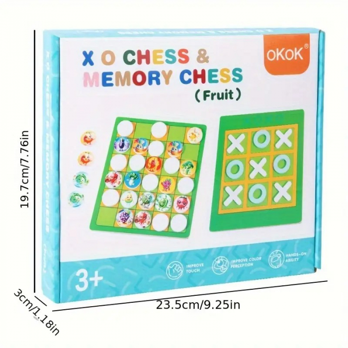 X si 0 si Joc de memorie animale 2 in 1 [3]