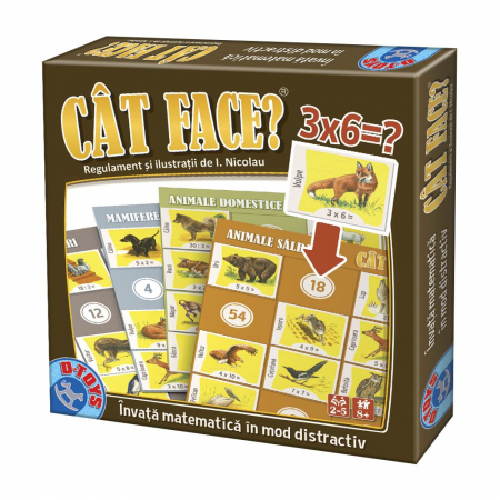 Jocuri Educative - CÂT FACE?