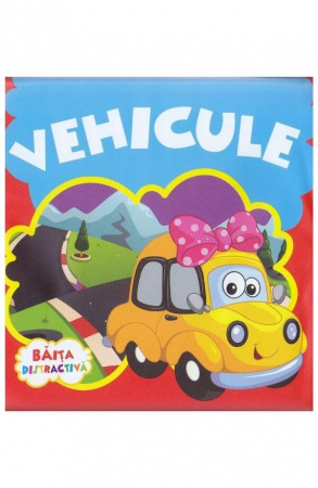 Cărţi senzoriale - Carte Băiţa Distractivă - VEHICULE