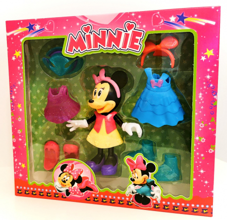 Set figurină MINNIE cu hăinuţe, încălţăminte si accesorii de schimb [1]