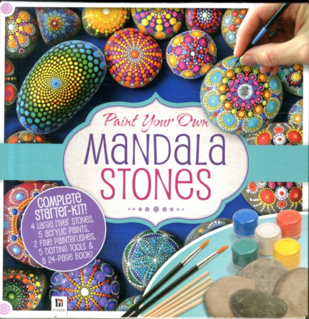 Jucării creative - Pictează cu tehnica Mandala - Paint Your Own Mandala Stones