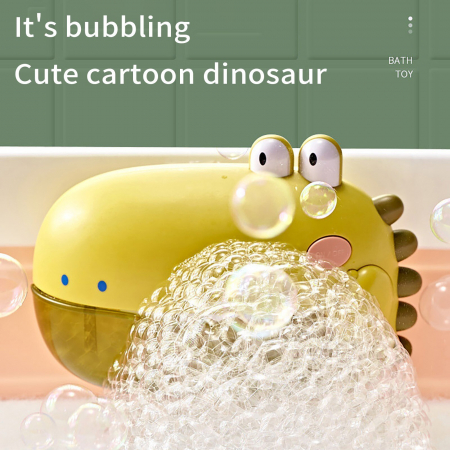 Jucărie de făcut baloane de săpun pentru baie cu sunete design dinozaur [3]