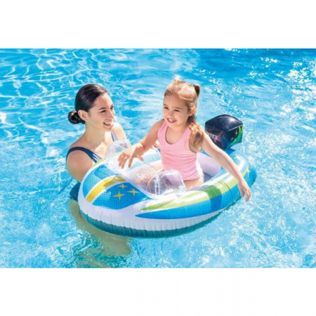 Articole pentru plajă - Bărcuță gonflabilă INTEX barcă cu motor 1,09 m x 74 cm