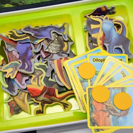 Carte magnetică puzzle Dinozauri [3]