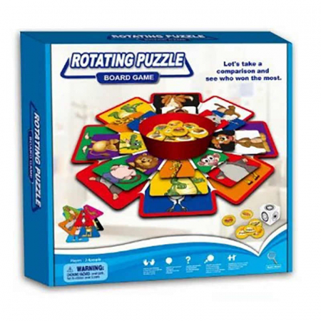 Jocuri Educative - ROTATING PUZZLE Board Game