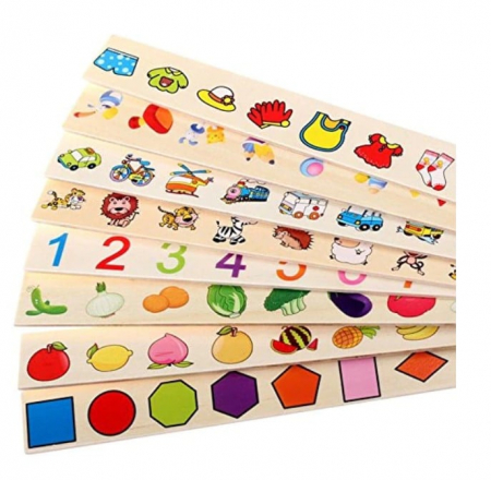 Joc Montessori de sortare și asociere imagini - Knowledge classification box în limba română [5]